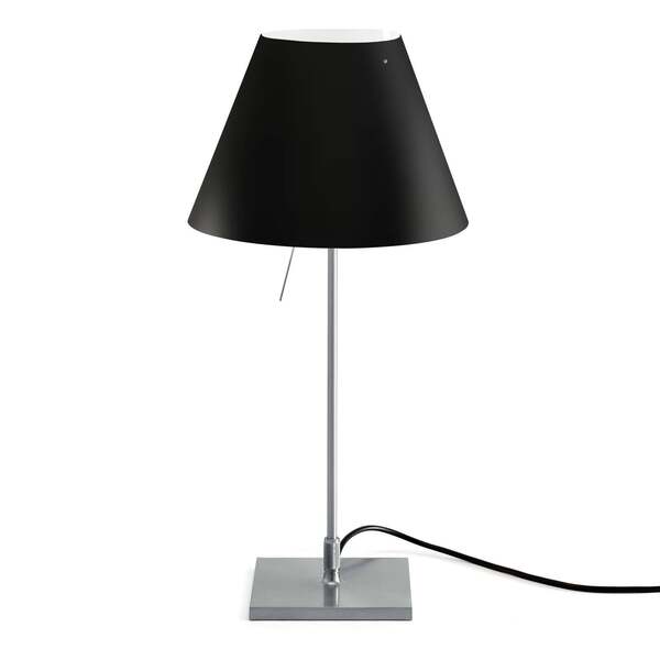  Luceplan Luceplan Costanzina Lámpara De Mesa Aluminio Negro 