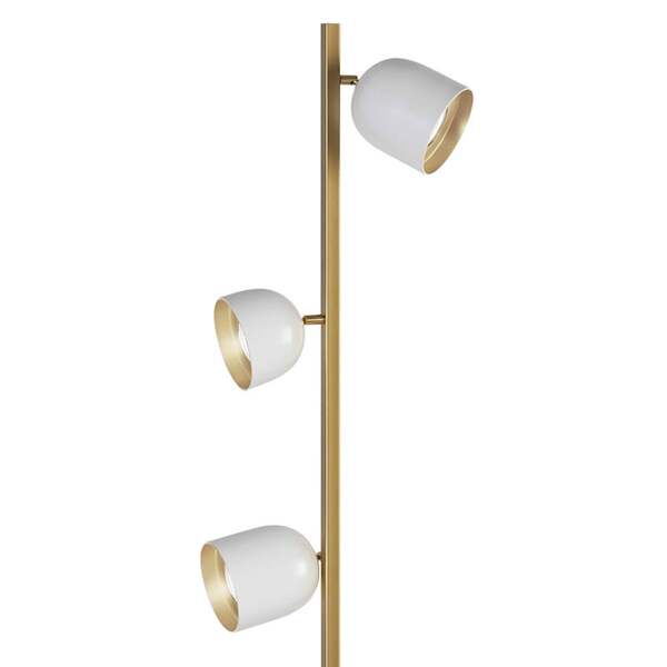  Marchetti Marchetti Lámpara De Pie Led Cúpula Blanca 