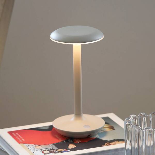  Markslöjd Markslöjd Lámpara De Mesa Led Petit, Greige, Aluminio, Ip44 