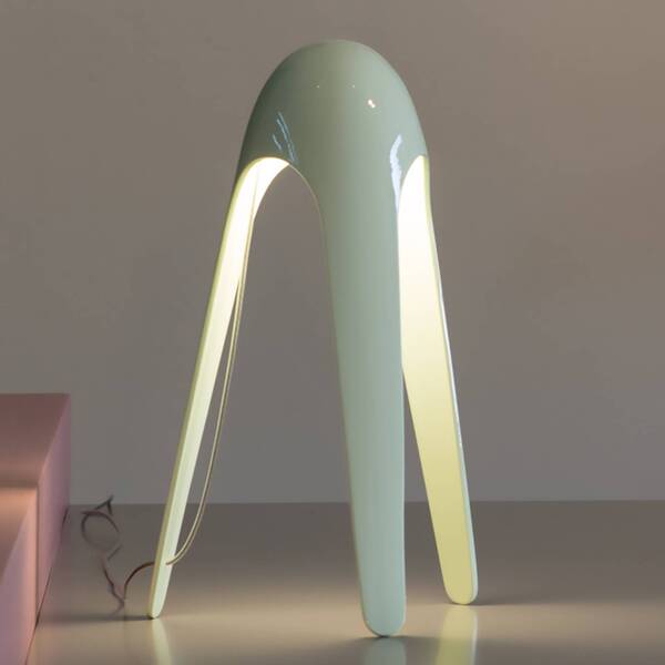  Martinelli Luce Martinelli Luce Cyborg Lámpara De Mesa Led, Verde 