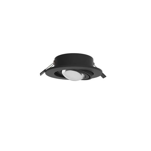  Megatron Megatron Foco Empotrable Led Planex Powerlens, 4,8 W, Negro 