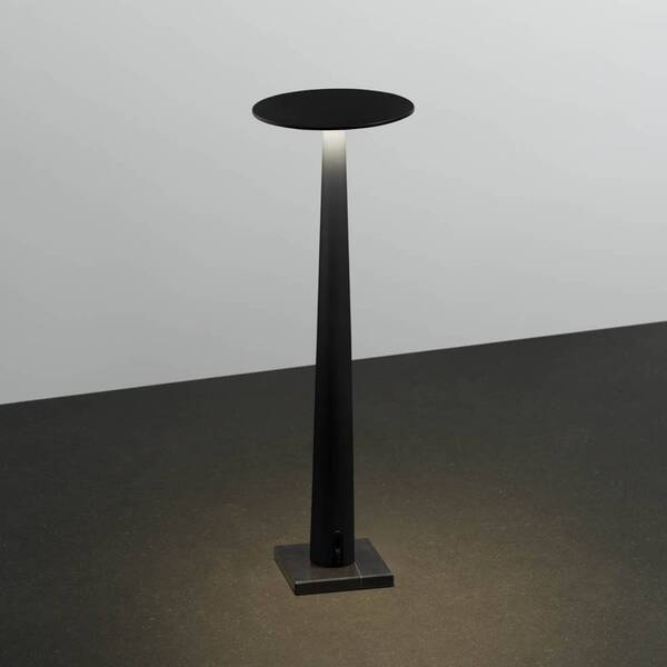  Nemo Lámpara De Mesa Led Nemo Portofino, Negra, Mármol 