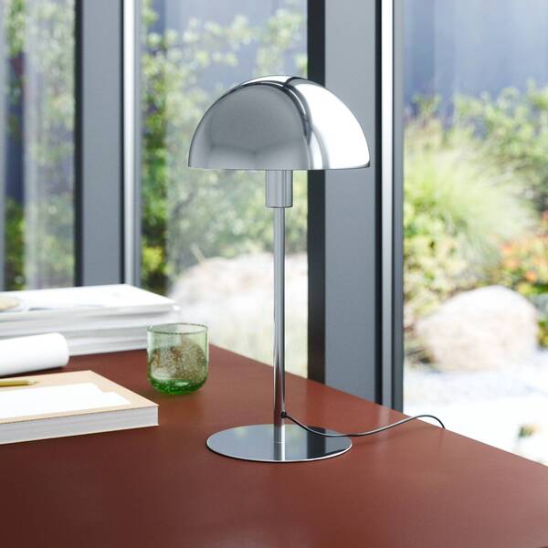  Nordlux Nordlux Lámpara De Mesa Ellen 20, Cromada, Metal, Portalámpara E14 