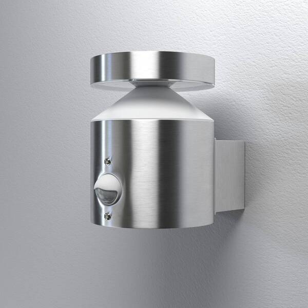  Osram Aplique Led Con Sensor Para Exterior Endura Style Cylinder De Osram, Acero 