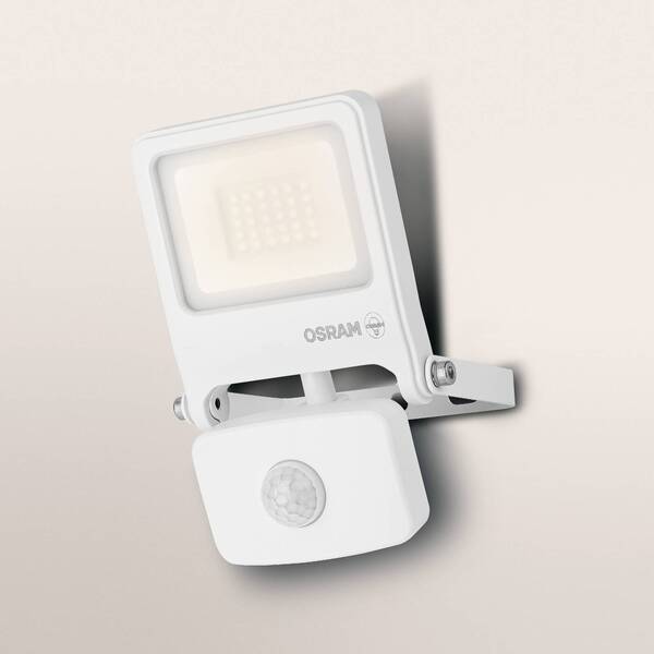  Osram Foco Exterior Osram Endura Flood, Blanco, Sensor 20 W 830 Ip44 