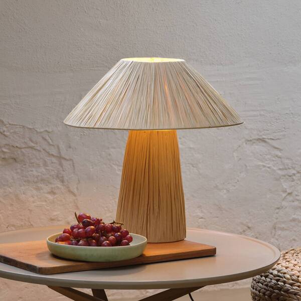  Osram Lámpara De Mesa Osram Decor Bamboo Paper Hut, Bambú, E27 