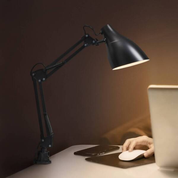  Osram Lámpara De Pinza Osram Office Line Desk Pear Clip, Negra, E27 