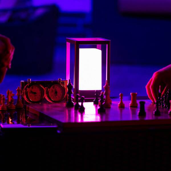  Osram Smart+ Lámpara De Mesa Led Wifi Frame De Osram Smart+, Gris Oscuro Ip44 