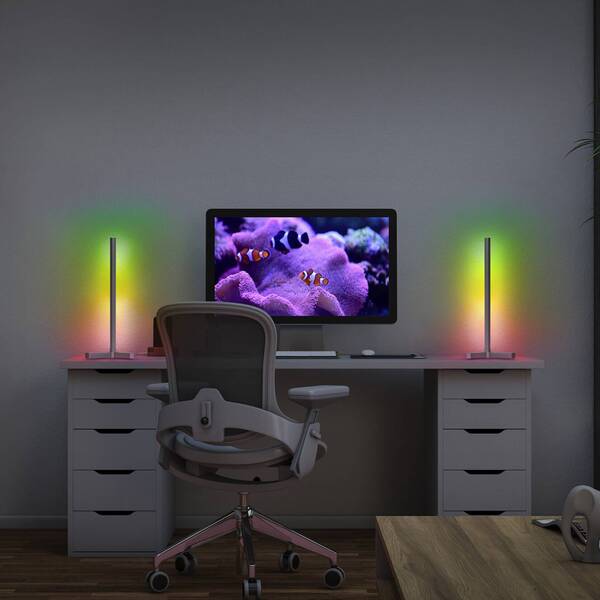  Osram Smart+ Lámpara De Mesa Osram Smart+ Wifi Corner Magic, Plateada, 43 Cm Rgb 