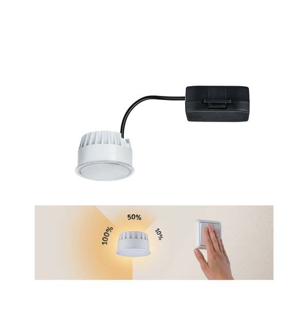  Paulmann Paulmann Coin Nova Led 3 Step Dim 100° 6w 2.700k 