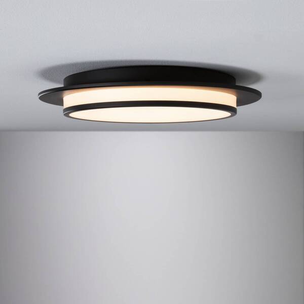  Paulmann Paulmann Egron Plafón Led 3 Step Dim, Negro 