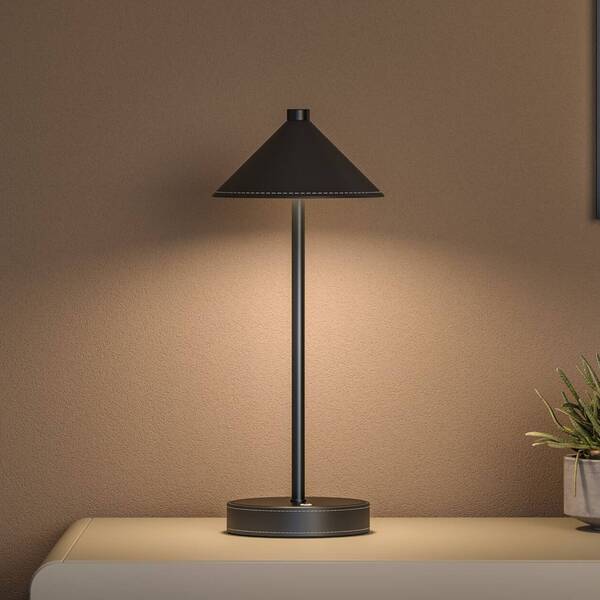  Paulmann Lámpara De Mesa Led Pellini De Paulmann, Negra, Down, Cct 
