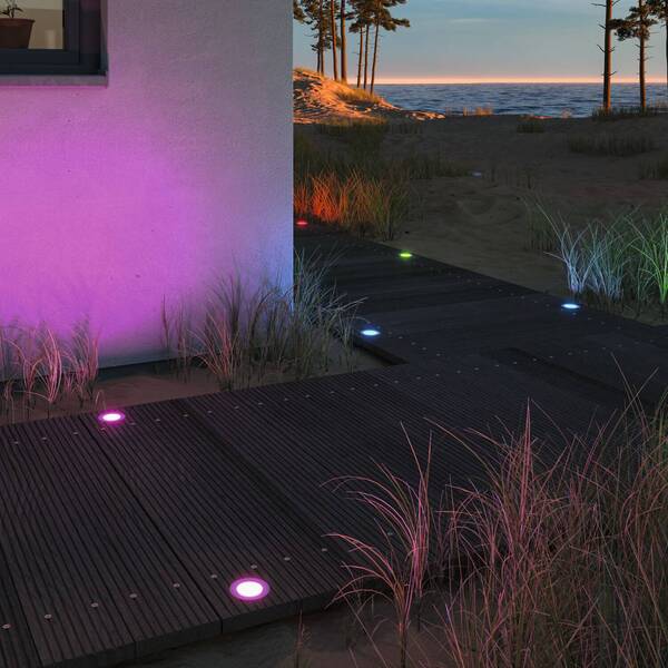  Paulmann Paulmann Plug & Shine Foco Led Empotrable De Suelo Floor Rgbw Zigbee 