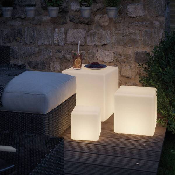  Paulmann Paulmann Plug & Shine Lámpara Decorativa Led Cubo 30 Cm 