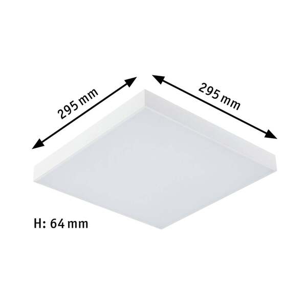  Paulmann Paulmann Velora Rainbow Panel 30x30cm Blanco Rgbw 
