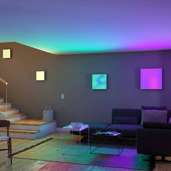  Paulmann Paulmann Velora Rainbow Panel 60x60cm Blanco Rgbw 