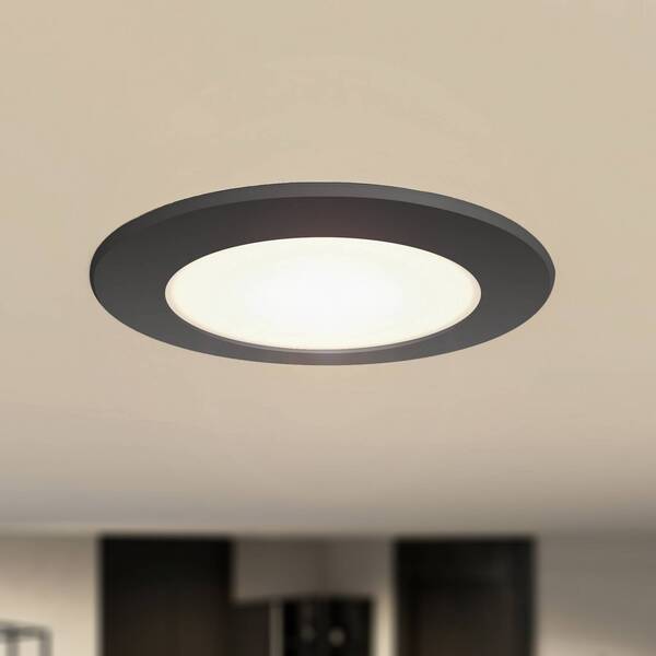  Prios Prios Foco Empotrable Led Rida, Negro, ø 12 Cm, Cct, Ip44 