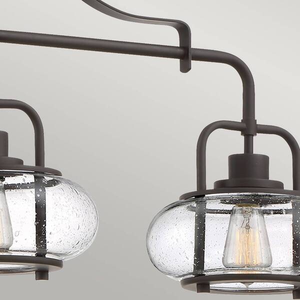  Quoizel Quoizel Lámpara Colgante Trilogy, Bronce, 3 Luces 