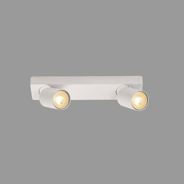  Searchlight Searchlight Foco De Techo, Blanco, 2 Luces, Aluminio, Gu10 