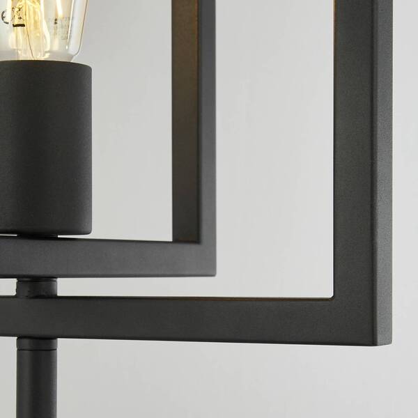  Searchlight Searchlight Lámpara De Mesa Squares, Negro 