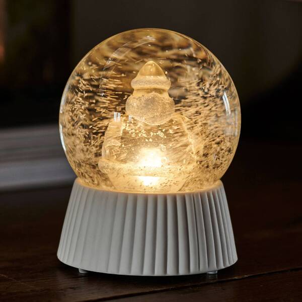  Sirius Sirius Bola De Nieve Led Santa Con Efecto Nevado 