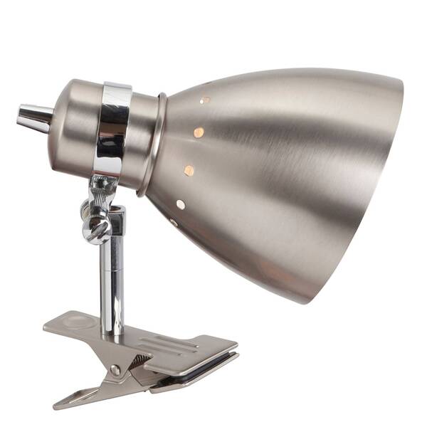  Steinhauer Steinhauer Lámpara De Pinza Spring, Acero Cepillado 