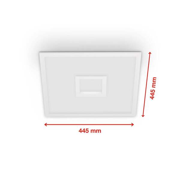  Telefunken Telefunken Panel Led Centerback Cct Rgb 45x45cm Blanco 