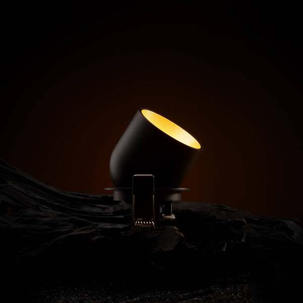  The Light Group The Light Group Slc Cup Downlight Empotrada Led Negro/oro 2.700k 