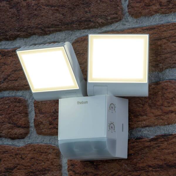  Theben Theben Aplique Led Para Exterior Theleda S17 100, Blanco, Sensor 