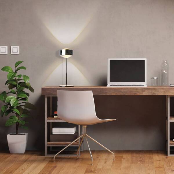  Top Light Top Light Lámpara De Mesa Led Puk Meg Maxx Eye Table 37 Cm Cromo 