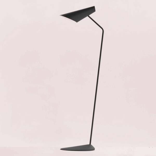  Vibia Lámpara De Pie De Diseño Vibia I.cono 0712, Gris 