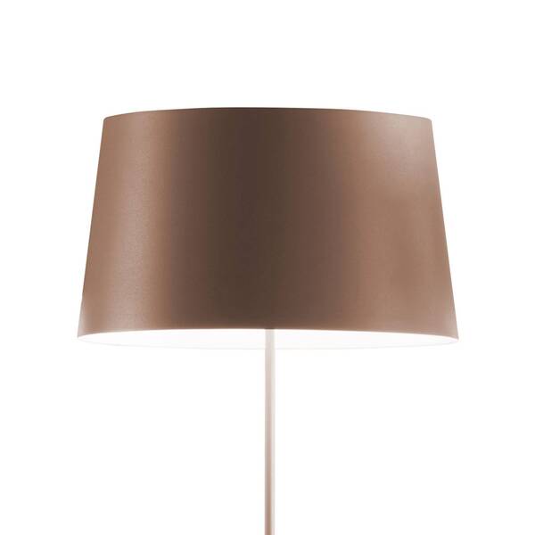 Vibia Lámpara De Pie De Diseño Vibia Warm 4906, Marrón 