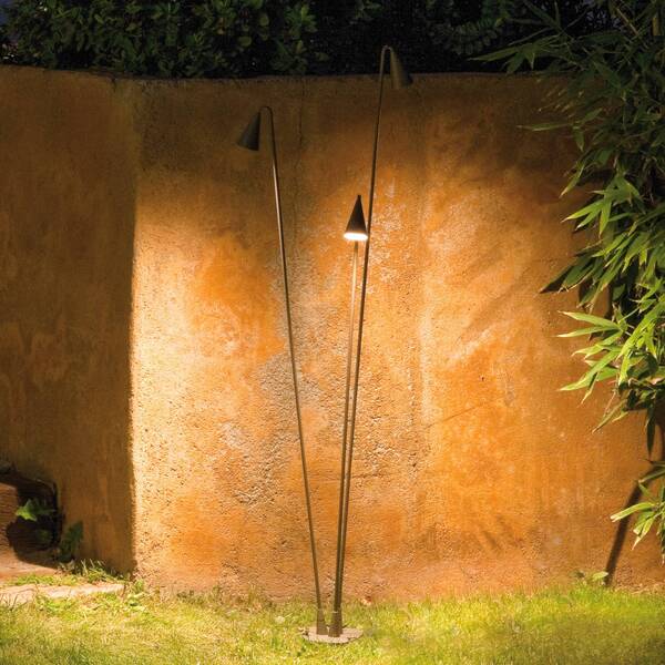  Vibia Vibia Lámpara De Pie Led Exterior Brisa, 5 Luces, Caqui 