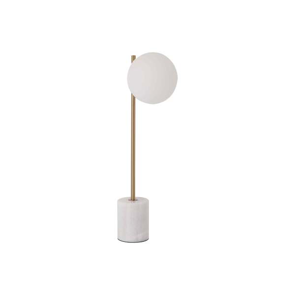  Viokef Viokef Lámpara De Mesa Silvana, Blanco/oro 