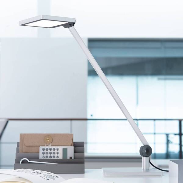  Waldmann Waldmann De Mesa Led Para.mi Mftl108r Angular Plata 930 