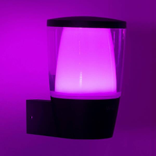  Wiz Wiz Aplique Led De Exterior Elpas Rgbw, Negro 