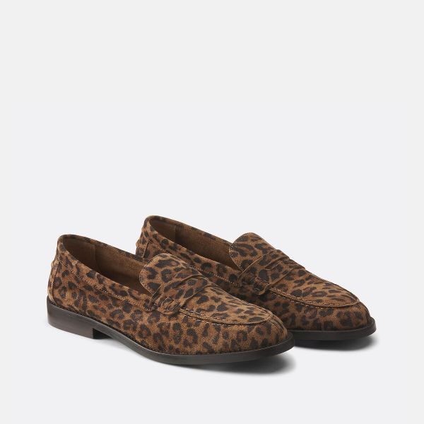  La Redoute Collections La Redoute Collections Mocasines De Piel Con Estampado De Leopardo, Signature Philippine. Talla 42. Color 
