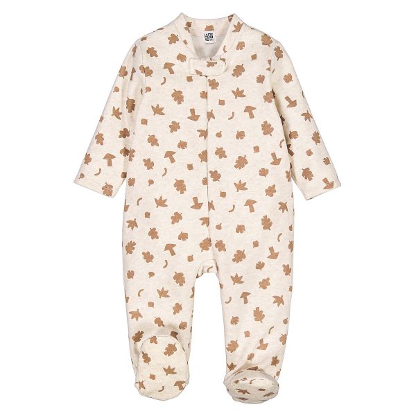  La Redoute Collections La Redoute Collections Sobrepijama De Felpa, Con Motivo De Hojas Y Champiñones. Talla 94 Cm (3 Años). Color 