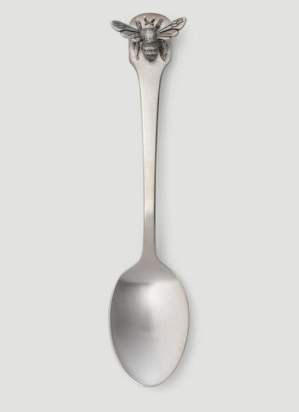  Gucci Gucci Set Of Two Bee Coffee Spoons -  Kitchen Silver One Size 