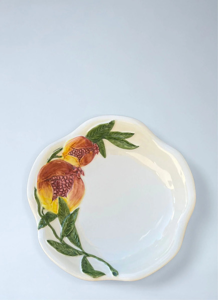  Les-ottomans Les-ottomans Handcrafted Ceramic Fruit Bowl -  Kitchen Multicolour One Size 