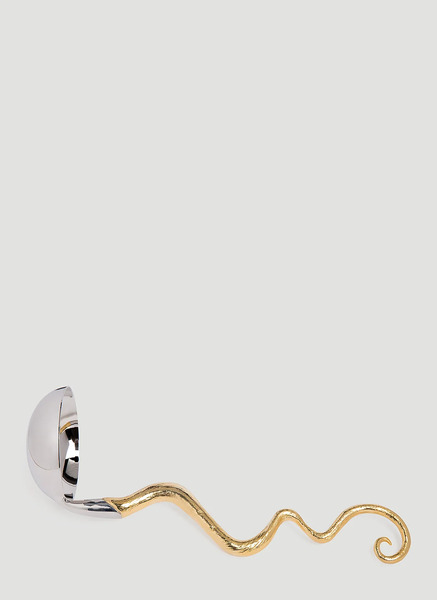  L'objet L'objet Twisted Horn Ladle -  Kitchen Gold One Size 