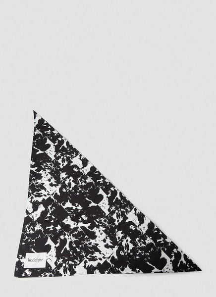  Rodebjer Rodebjer Rodebjer Logo Scarf - Frau Scarves Black One Size 