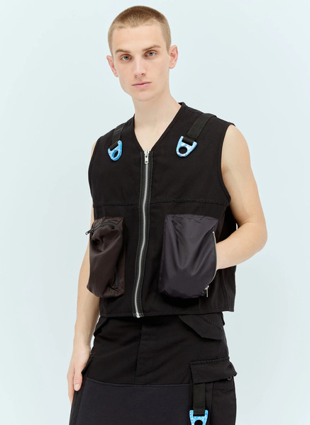  Space Available Space Available Utility Recycled Vest -  Jacken Black M 