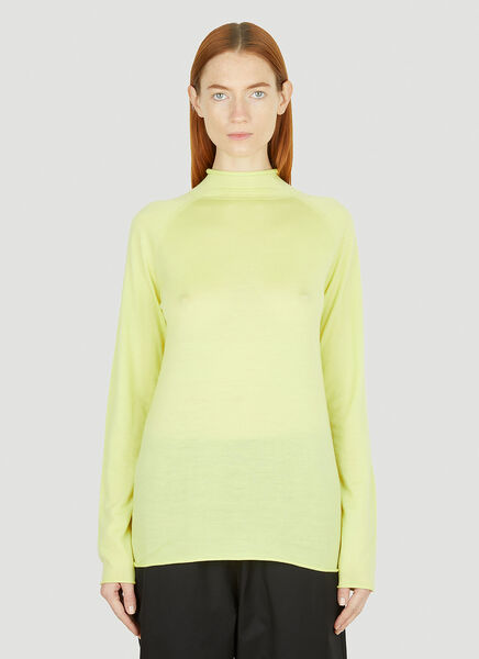  Studio Nicholson Studio Nicholson Calid Sweater - Frau Strick Yellow 3 
