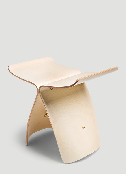  Vitra Vitra Butterfly Stool -  Organising Beige One Size 