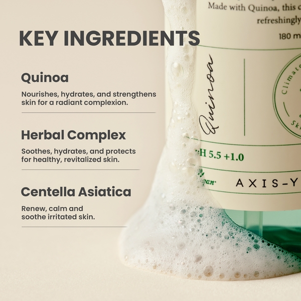  Axis-y Axis Y Quinoa One Step Balanced Gel Cleanser 180ml 