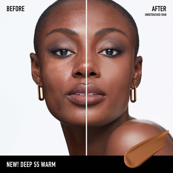  Bareminerals Bareminerals Barepro 24hr Matte Comfort Liquid Foundation Mineral Spf20 30ml (various Shades)   Deep 55 Warm 