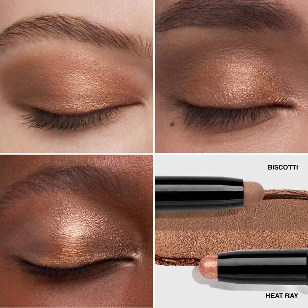  Bobbi Brown Bobbi Brown   Dual Ended Long Wear Cream Eyeshadow Stick (various Shades)   Heat Ray / Biscotti 