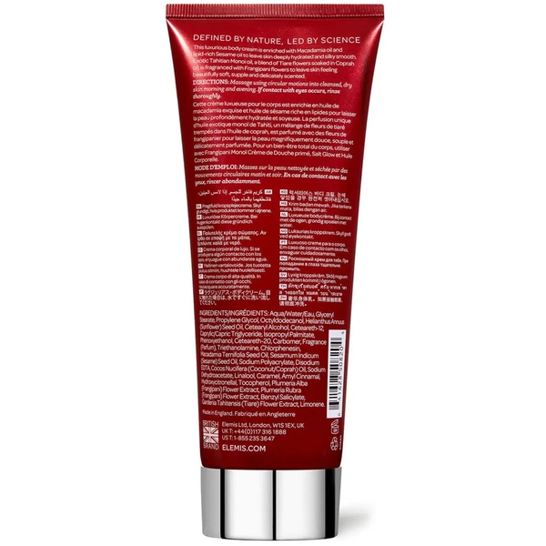  Elemis Elemis Frangipani Monoi Body Cream 200ml 