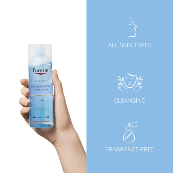  Eucerin Eucerin Dermatoclean Clarifying Toner 200ml 